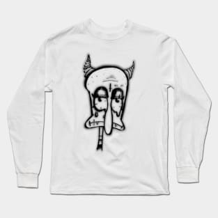 emo squidward Long Sleeve T-Shirt